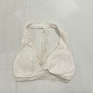 halter lace bralette